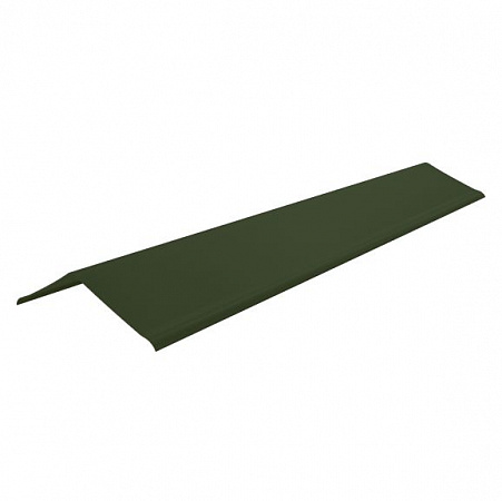 Щипцовый профиль ЗЕЛЕНЫЙ для ондулина на сайте Стройсервис
