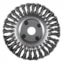 Щетка дисковая по металлу 150*22  на сайте Стройсервис
