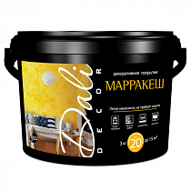 "DALI - decor" штукатурка "Марракеш", ведро 3 кг на сайте Стройсервис
