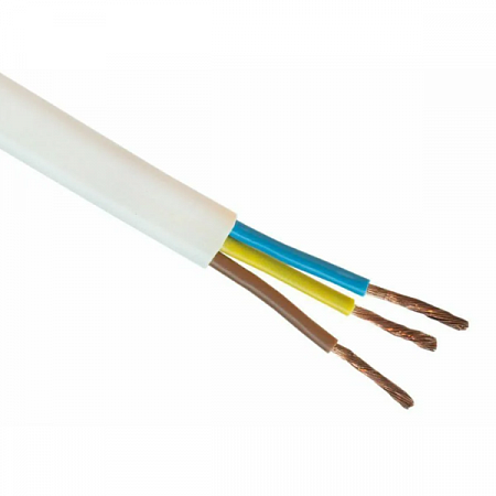 3*0,75 ШВВП Провод соединительный гибкий белый ГОСТ (100) TDM на сайте Стройсервис
