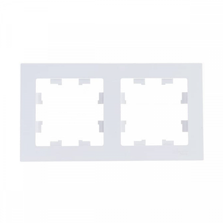 Рамка 2-м AtlasDesign универс. бел. SchE ATN000102 на сайте Стройсервис
