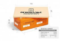 ПЕНОПЛЭКС Комфорт® 100мм*1185*585*4шт (1уп=0,2772м3=2,7729м2)  на сайте Стройсервис
