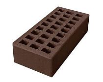 Кирпич 1,0 ЛИЦЕВОЙ ШОКОЛАД Ревда М-150  250*120*65//1под=262шт    на сайте Стройсервис
