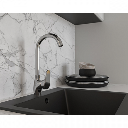 Смеситель для кухни PALERMO PE 519 хром ESKO