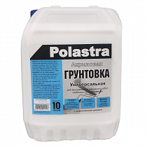 Грунтовка гл. проник. универсальная 10л Поластра *60 на сайте Стройсервис
