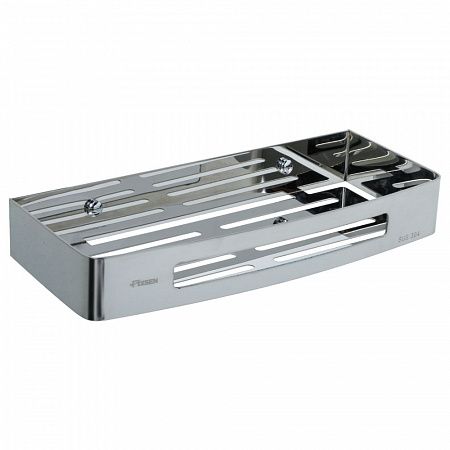 Полка FIXSEN Hotel прямоугольная хром FX-31003B на сайте Стройсервис
