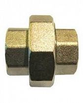 Американка 1" ВР-ВР латунь никел. на сайте Стройсервис
