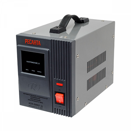 Стабилизатор напряжения АСН-2000/1-Ц 1ф 2кВт IP20 релейный  на сайте Стройсервис
