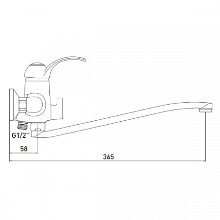 Смеситель для ванны GROSS AQUA Arabic 7518516C-35S (2)