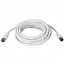 Шнур TV Plug - TV Jack 7м бел. Rexant 18-0006 на сайте Стройсервис
