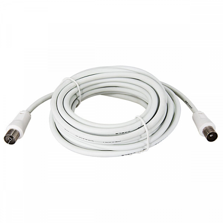 Шнур TV Plug - TV Jack 7м бел. Rexant 18-0006 на сайте Стройсервис

