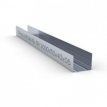 Профиль оц. 0,6+ КНАУФ ПН  50*40*3000 д/ГКЛ 1п=8шт  на сайте Стройсервис
