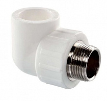 Угольник PPRC с НР 32x3/4 MeerPlast на сайте Стройсервис
