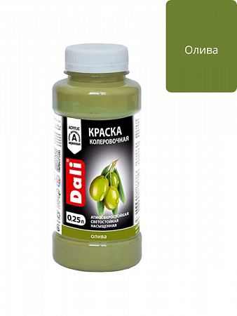 Колер-краска олива 0,25л Дали *12 на сайте Стройсервис

