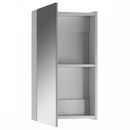 Шкаф-зеркало Норма 40 Айсберг DA1618HZ Домино