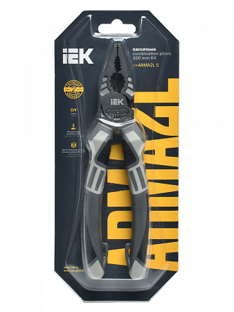 Пассатижи 200мм K4 ARMA2L 5 A2L5-PL10-K4-200 IEK (1)