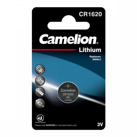 Элемент питания CR1620 BL-1 (блист.1шт) Camelion 3610 на сайте Стройсервис
