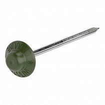 Гвозди Ондулин 75 мм Зеленые на сайте Стройсервис
