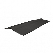 Коньковый элемент СЕРЫЙ для ондулина  на сайте Стройсервис
