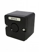 Пост кнопочный ПКЕ-212/1 кнопка "Пуск" черн. Электродеталь ПКЕ-212/1.1Ч.П на сайте Стройсервис
