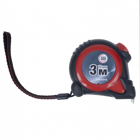 Рулетка 3м х 16мм «АВТОСТОП» резинопл. корпус, с магнитами PQ tools на сайте Стройсервис
