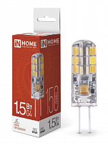 Лампа светодиодная LED-JC 1.5Вт 12В G4 4000К 150Лм IN HOME на сайте Стройсервис
