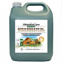 9590813 Здоровый Дом Отбеливатель деревозащитное средство 5л на сайте Стройсервис
