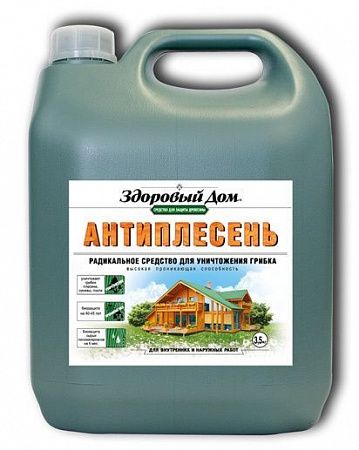 Антиплесень 3,5кг Здоровый дом на сайте Стройсервис
