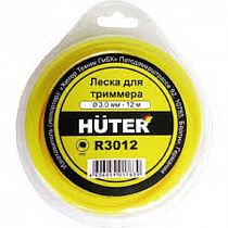 Леска для триммера 3,0мм х 12м Звезда HUTER S3012 на сайте Стройсервис
