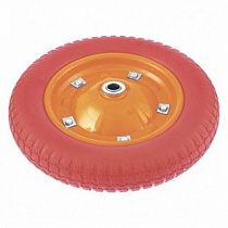 Колесо полиуретановое 3.00-8, длина оси 90 мм, подшипник 16 мм PalisaD на сайте Стройсервис
