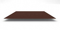 Лист гладкий 1,25*2м с пленкой RAL8017 (шоколад) 