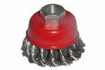 Щетка крацовка "чашка" 100мм М14 на сайте Стройсервис
