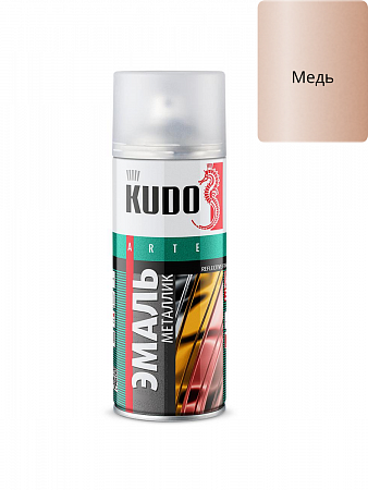 Эмаль универсальная металлик REFLECTIVE FINISH медь 520мл KU-1030 KUDO на сайте Стройсервис
