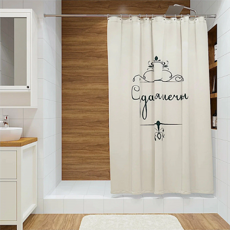 Штора для ванной комнаты 