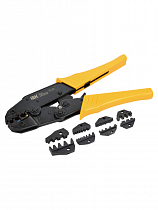 Клещи обжимные КО-01 + 4 сменных матриц ARMA2L 3 IEK на сайте Стройсервис
