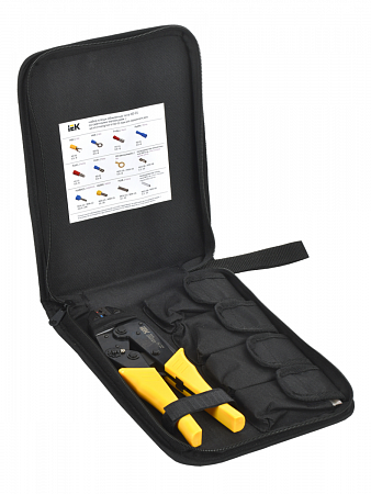 Клещи обжимные КО-01 + 4 сменных матриц ARMA2L 3 A2L3-NK11-05-01 IEK (1)