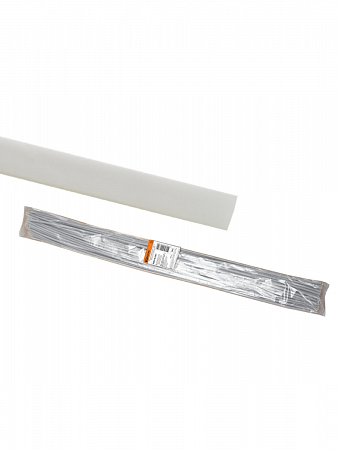 Термоусаживаемая трубка ТУТнг 6/3 белая по 1м (50 м/упак) TDM на сайте Стройсервис
