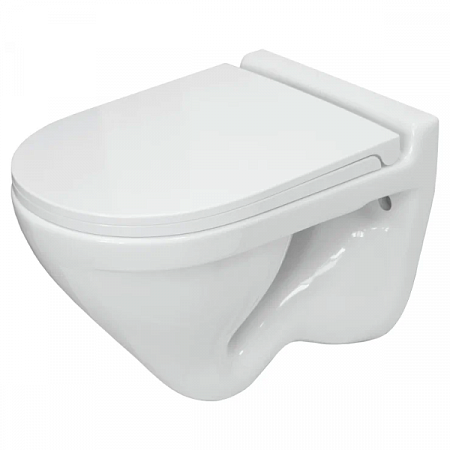 Унитаз подвесной АТТИКА ЛЮКС SL DM белый ATCSLWH0104 на сайте Стройсервис
