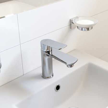 Смеситель для умывальника PLANK PLASB00i01 IDDIS