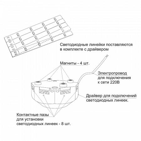 Светильник св/д 