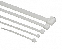 Хомут нейлоновый 3,6*200 белый /100шт  на сайте Стройсервис
