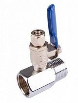 Кран - тройник для подключения питьевой системы  на сайте Стройсервис
