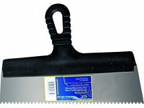 Шпатель 250мм зуб 6х6мм, пласт. ручка SPARTA на сайте Стройсервис
