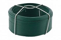Проволока ПВХ зеленая вязальная  (d проволки1,2*2,2) 1 бухта- 50метров на сайте Стройсервис
