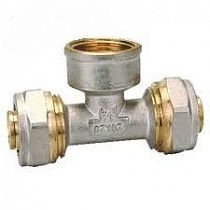 Тройник М/П компресс. 20х3/4"х20 ВР на сайте Стройсервис
