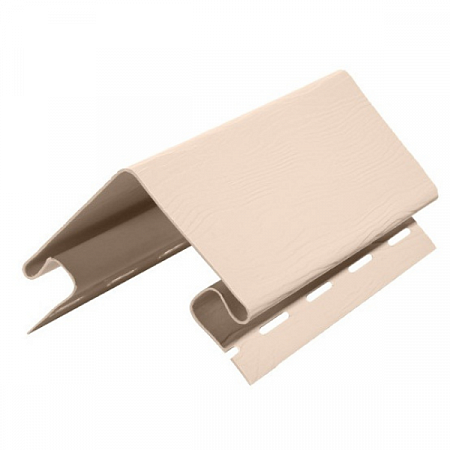 Угол наружный к сайдингу FineBer Classic Color, слоновая кость 3000мм на сайте Стройсервис
