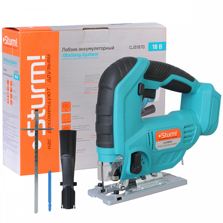 Лобзик аккумуляторный 1BatterySystem (без ЗУ и АКБ) CJS1870 Sturm (6)