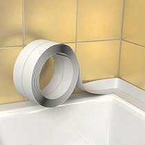 ЛЕНТА  БОРДЮРНАЯ    д/раковин и ванн   AVIORA  6,4мм * 6,4мм*3,35м на сайте Стройсервис
