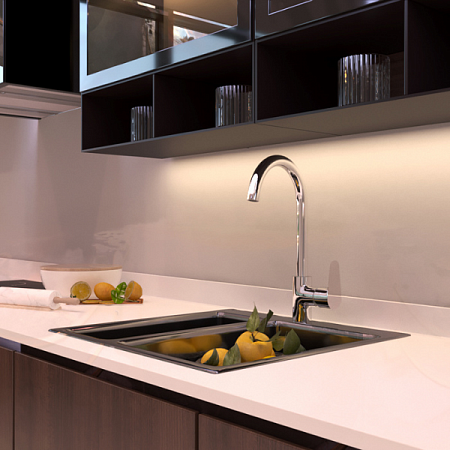 Смеситель для кухни GROSS AQUA Space 3118288C-B02
