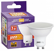 Лампа светодиодная PLED-SP 7Вт 3000К тепл. бел. GU10 230В JazzWay 1033550 на сайте Стройсервис
